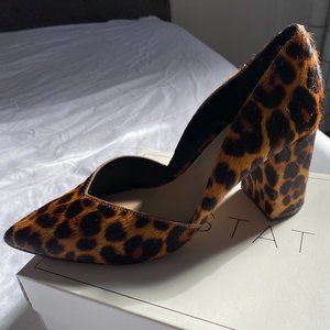 1. State Leopard Print Heels